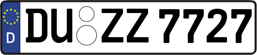 DU-ZZ7727