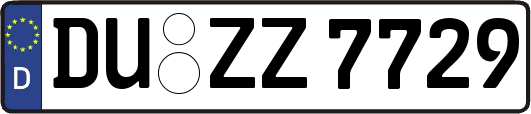 DU-ZZ7729