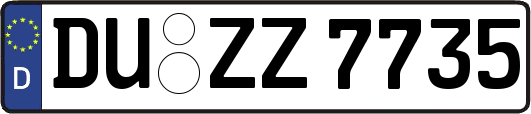 DU-ZZ7735