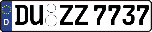 DU-ZZ7737