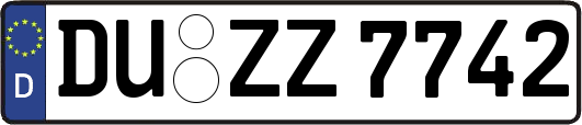DU-ZZ7742