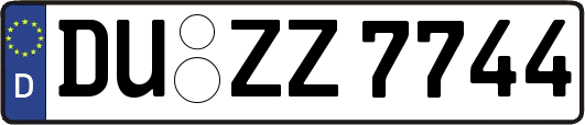 DU-ZZ7744