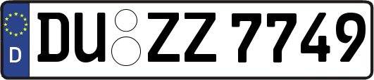 DU-ZZ7749