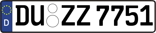 DU-ZZ7751