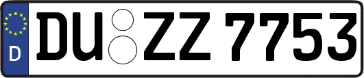 DU-ZZ7753