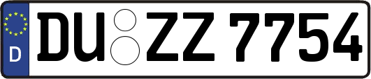 DU-ZZ7754