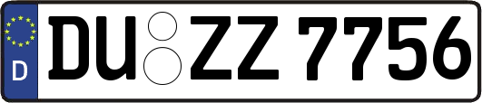 DU-ZZ7756