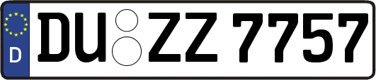 DU-ZZ7757