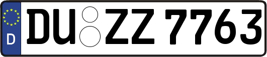 DU-ZZ7763