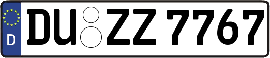 DU-ZZ7767