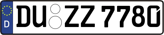 DU-ZZ7780