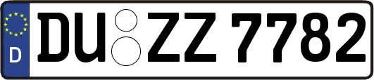 DU-ZZ7782