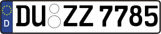 DU-ZZ7785