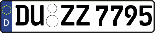 DU-ZZ7795