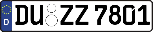 DU-ZZ7801