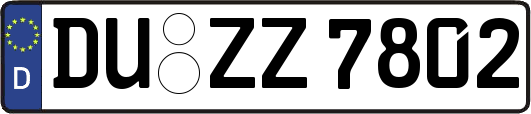 DU-ZZ7802