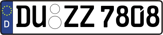 DU-ZZ7808