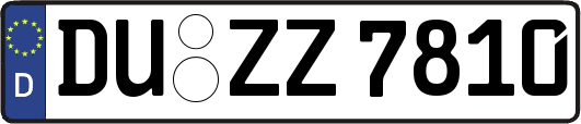 DU-ZZ7810