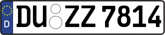DU-ZZ7814