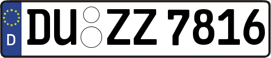DU-ZZ7816