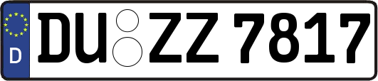 DU-ZZ7817