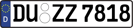 DU-ZZ7818