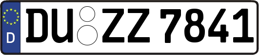DU-ZZ7841