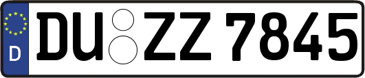DU-ZZ7845