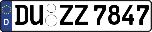DU-ZZ7847