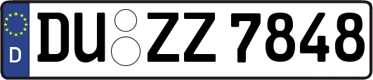 DU-ZZ7848