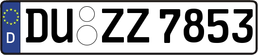 DU-ZZ7853