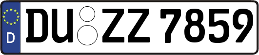 DU-ZZ7859