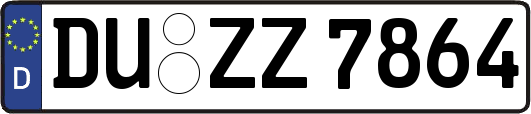 DU-ZZ7864
