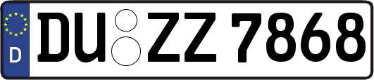 DU-ZZ7868