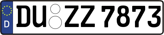 DU-ZZ7873