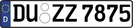 DU-ZZ7875