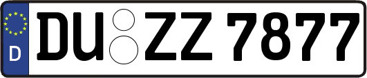 DU-ZZ7877