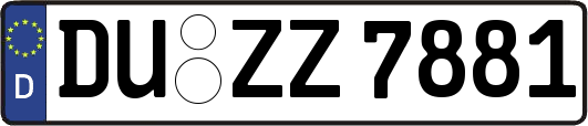 DU-ZZ7881