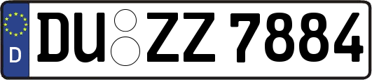 DU-ZZ7884