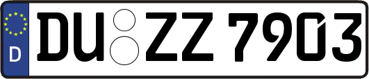 DU-ZZ7903
