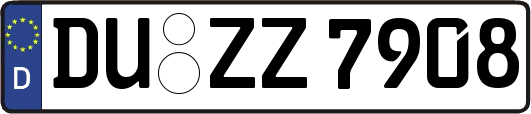 DU-ZZ7908
