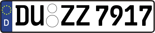 DU-ZZ7917