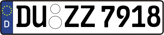 DU-ZZ7918
