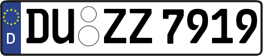 DU-ZZ7919