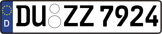 DU-ZZ7924