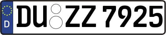 DU-ZZ7925
