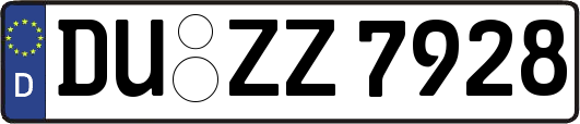 DU-ZZ7928