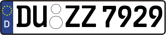 DU-ZZ7929