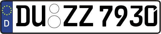 DU-ZZ7930