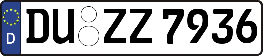 DU-ZZ7936